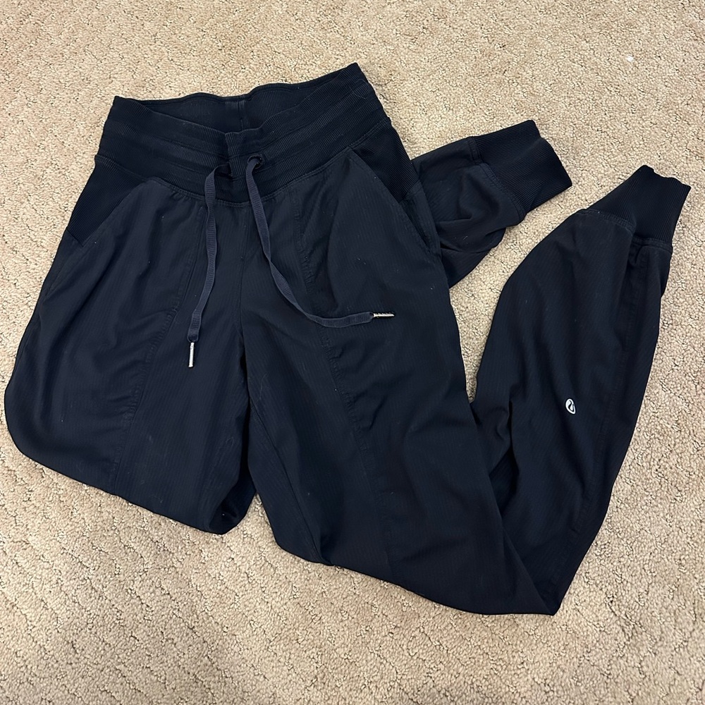 Black Lululemon Dance Studio Joggers